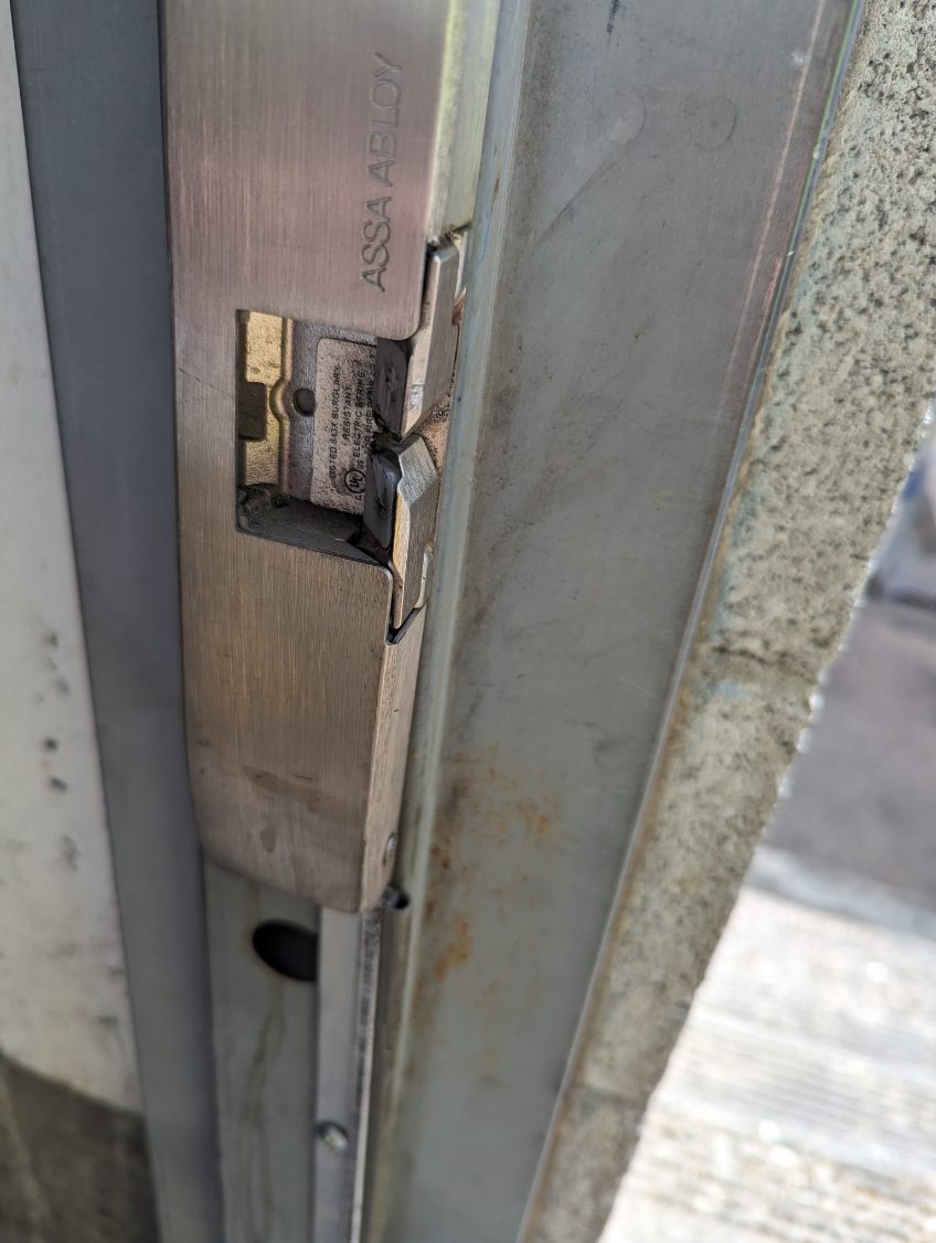 Commercial corridor and access-related installation